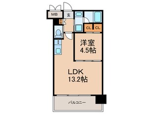 プレジオ森之宮の物件間取画像